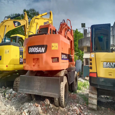 DH150W-7 Excavadora de rodas Doosan em bom estado com válvula hidráulica Outros
