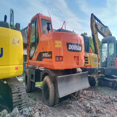DH150W-7 Excavadora de rodas Doosan em bom estado com válvula hidráulica Outros