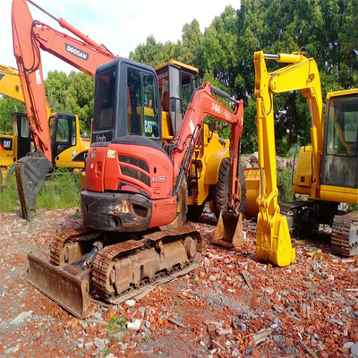 Japão Excelente Excavadora Mini Kubota KX155 Usada 5,5 toneladas com Bulldozer Crawler