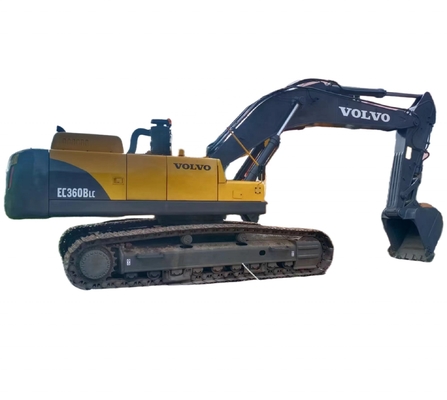Excavadora VOLVO EC360B de 36 toneladas usada com poucas horas de trabalho e bem mantida em existência
