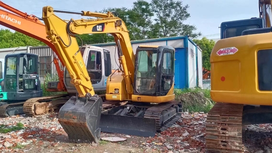 CAT 308C Excavadora Excavadora hidráulica de construção de segunda mão para 8000 kg de peso da máquina