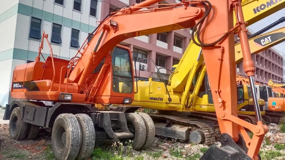 DOOSAN DH150w-7 Roda Excavator pintura original e 16000 KG em estoque para construção