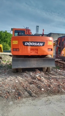 DOOSAN DH150w-7 Roda Excavator pintura original e 16000 KG em estoque para construção