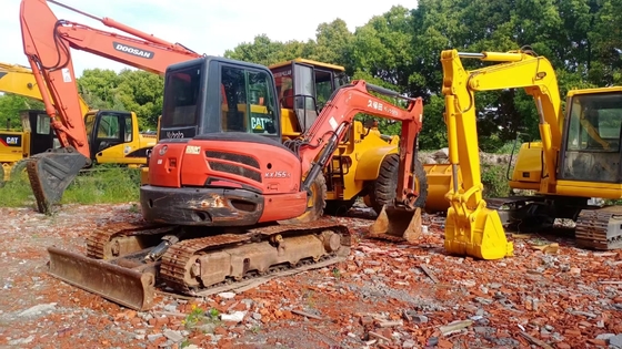 Excavadora KUBOTA KX155-5 em excelente estado com sistema hidráulico original do Japão
