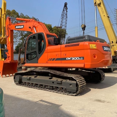 Excavadora usada Doosan DX300LC Japão Escavação de tinta original 20 toneladas Mini máquina de escavação