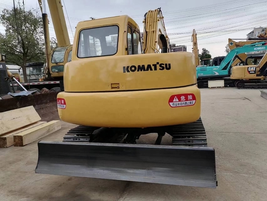 Excavadora Komatsu PC60 importada do Japão, com motor original e baixa duração de trabalho
