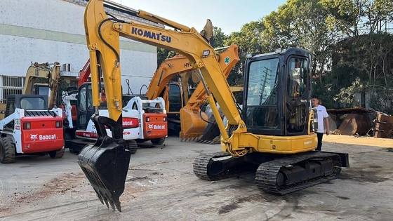 Vantagens Horas de trabalho baixas Japão Original Komatsu PC50 Excavadora para construção rodoviária