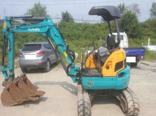 Excelente estado usado Kubota U30 Mini Excavator Máquina de construção de rastreador hidráulico