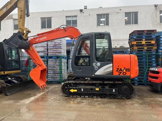 Máquina de construção HITACHI ZX70 importada do Japão