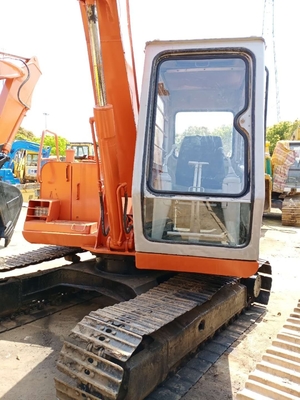 Motor Quancai HITACHI EX60 Excavadora 6 Ton Crawler Digger com capacidade de balde de 0,32m3