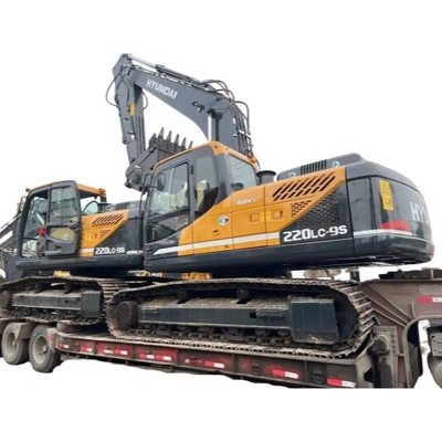 Comprar Usado Hyundai 220LC-9S Excavator Original Pintura 90kw Power Liyuan válvula hidráulica