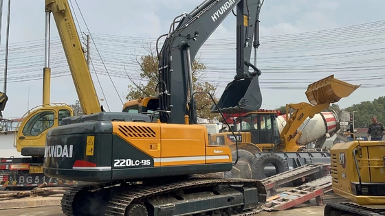 Comprar Usado Hyundai 220LC-9S Excavator Original Pintura 90kw Power Liyuan válvula hidráulica