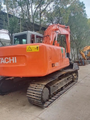 Excavadora HITACHI EX120 usada em excelente estado de funcionamento com 0-2000 horas de trabalho