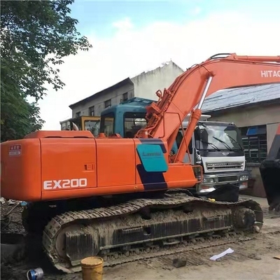 20000 KG Peso da máquina HITACHI EX200 Excavadora para máquinas de construção em estoque