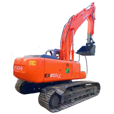 Excavadora HITACHI EX200 de segunda mão com excelente estado de funcionamento escavadora de 20 toneladas