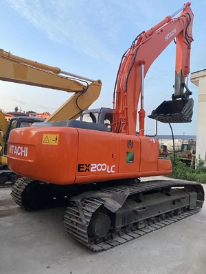 Excavadora HITACHI EX200 de segunda mão com excelente estado de funcionamento escavadora de 20 toneladas