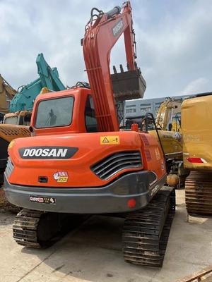 Alta eficiência operacional Motor original Doosan DX80 Excavadora usada Japan Digger