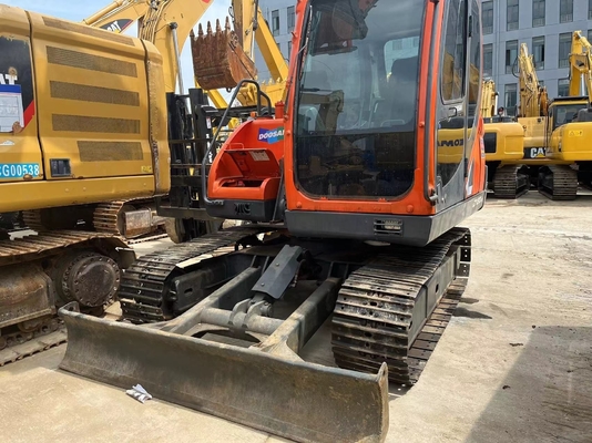 Alta eficiência operacional Motor original Doosan DX80 Excavadora usada Japan Digger