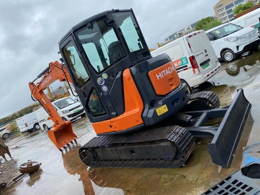 Excavadora Mini HITACHI ZX55 Usada 5,5 toneladas Pequena Excavadora com Alta Eficiência de Trabalho