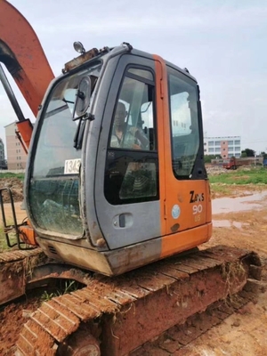 Japão Original HITACHI ZX75US Mini Excavator 7.5ton Crawler Hydraulic Digger em estoque