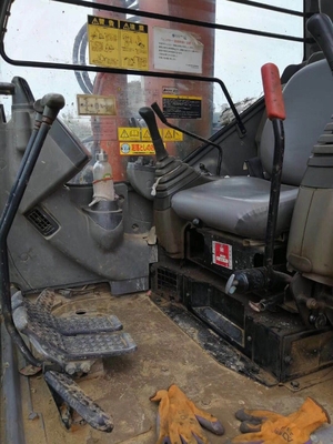 Japão Original HITACHI ZX75US Mini Excavator 7.5ton Crawler Hydraulic Digger em estoque