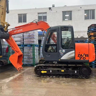 Excavadora Hidráulica de segunda mão Hitachi ZX70 com capacidade de balde de 0,28m3