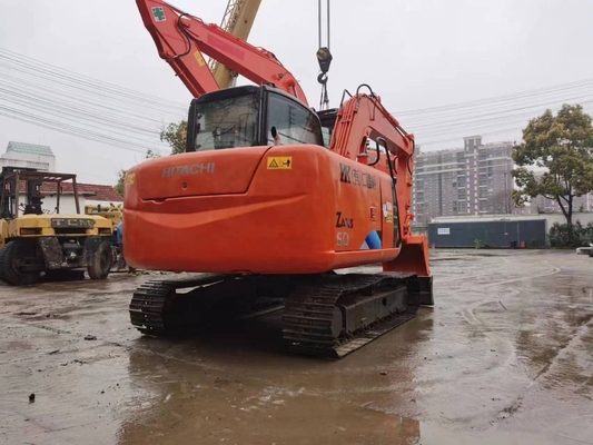 Máquina de rastreamento usada Liyuan bomba hidráulica Hitachi ZX60 escavadeira Bom estado