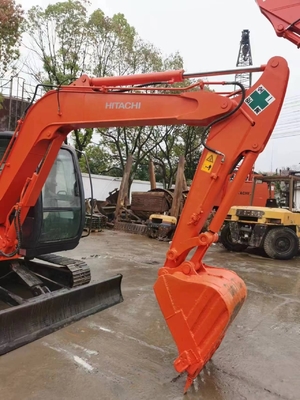 Máquina de rastreamento usada Liyuan bomba hidráulica Hitachi ZX60 escavadeira Bom estado