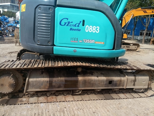KOBELCO Excavadora SK135S em bom estado Peintura original Excavadora hidráulica