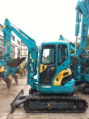 Excavadora de 3 toneladas Kobelco U35S em bom estado, ideal para máquinas de construção usadas