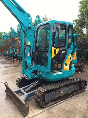 Excavadora de 3 toneladas Kobelco U35S em bom estado, ideal para máquinas de construção usadas