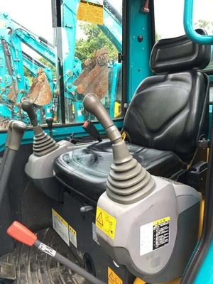 Excavadora de 3 toneladas Kobelco U35S em bom estado, ideal para máquinas de construção usadas