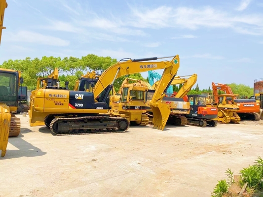 Excavadora CAT 320D Usada Máquina de Construção Excavadora Japonesa Original 90%