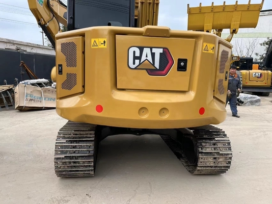 Excavadora mini Caterpillar 307.5 usada do Japão Horas baixas e 7500 KG peso da máquina