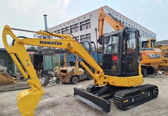 Mini Digger KOMATSU PC35 Excavator de segunda mão de baixo consumo de combustível e fabricado no Japão