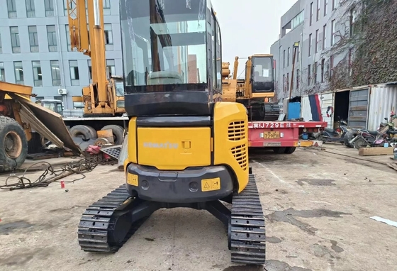 Mini Digger KOMATSU PC35 Excavator de segunda mão de baixo consumo de combustível e fabricado no Japão