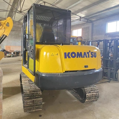 Mini Digger 5.6TON Usado KOMATSU PC56 Excavadora Crawler no Japão com baixo consumo de combustível
