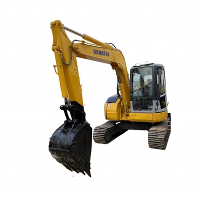 Excavadora Komatsu PC78 usada 7ton 8ton Equipamento de escavadeira em excelente estado