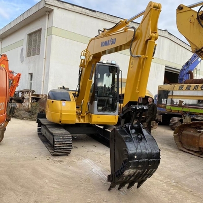 Excavadora Komatsu PC78 usada 7ton 8ton Equipamento de escavadeira em excelente estado