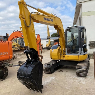 Excavadora Komatsu PC78 usada 7ton 8ton Equipamento de escavadeira em excelente estado