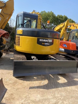 12000 KG Komatsu PC128 Excavadora Usada Excavadora Hidráulica para Trabalho Pesado