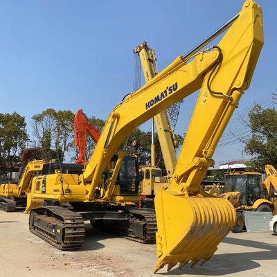 Japão Importa Excavadora Komatsu PC450 Usada 45Ton Excavadora em Shanghai Yard