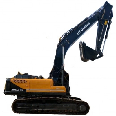 Excavadora original KOREA HYUNDAI 305LC-9T Usada e acessível