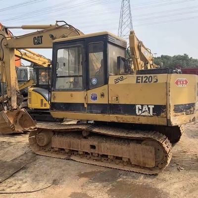 Horário de trabalho baixo CAT E120B Excavadora de rastreamento Excavadora usada em bom estado em estoque