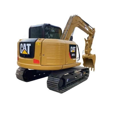 CAT 307E2 Excavadora com poucas horas de trabalho e movimento de rastreador
