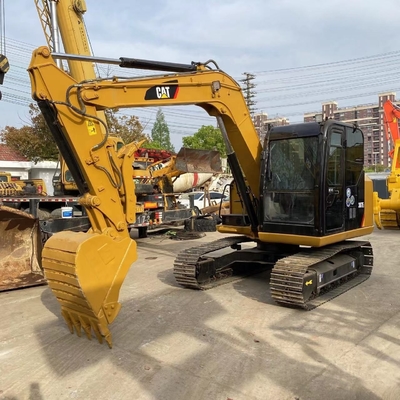CAT 307E2 Excavadora com poucas horas de trabalho e movimento de rastreador