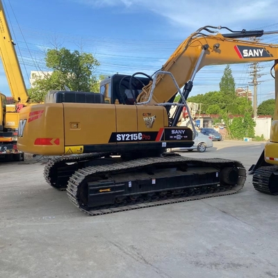 Excavadora Sany usada SY215C Excavadora com 0-2000 horas de trabalho em Shanghai Outong Machinery