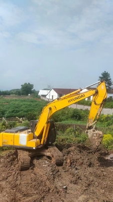 Boa condição HYUNDAI 225LC-7 Excavadora de segunda mão para construção e agricultura