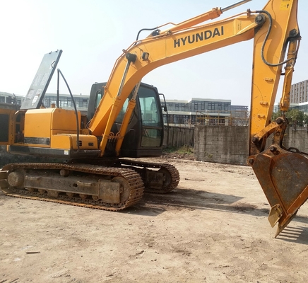 Bom desempenho Excavadora usada Hyundai 110-7 para construção e construção