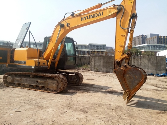 Bom desempenho Excavadora usada Hyundai 110-7 para construção e construção